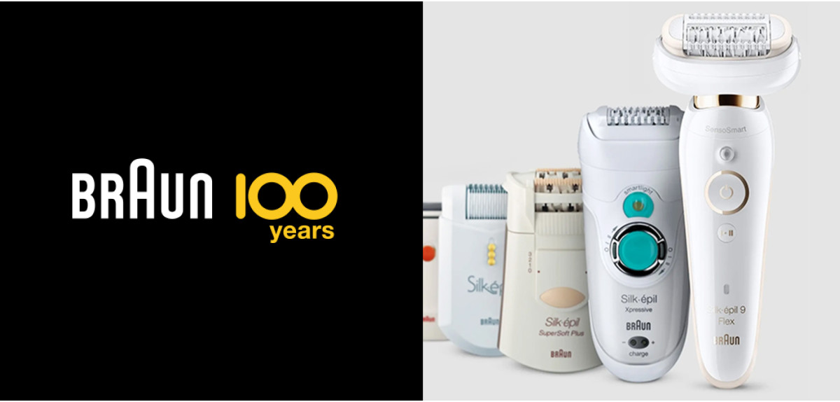 Лімітована серія жіночих епіляторов Max Braun 100 років