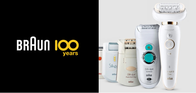 Лімітована серія жіночих епіляторов Max Braun 100 років