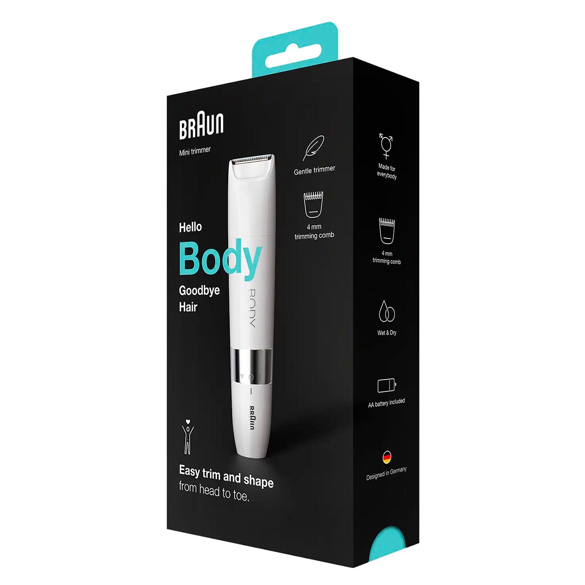 Тример для тіла Braun BS1000 Body Mini