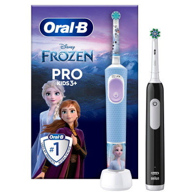 Дитяча зубна щітка Braun Oral-B Frozen D103+Pro 1 black
