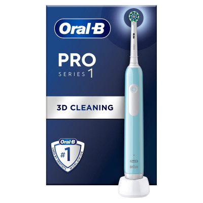 Електрична зубна щітка Braun Oral-B Pro 1 Cross Action Blue