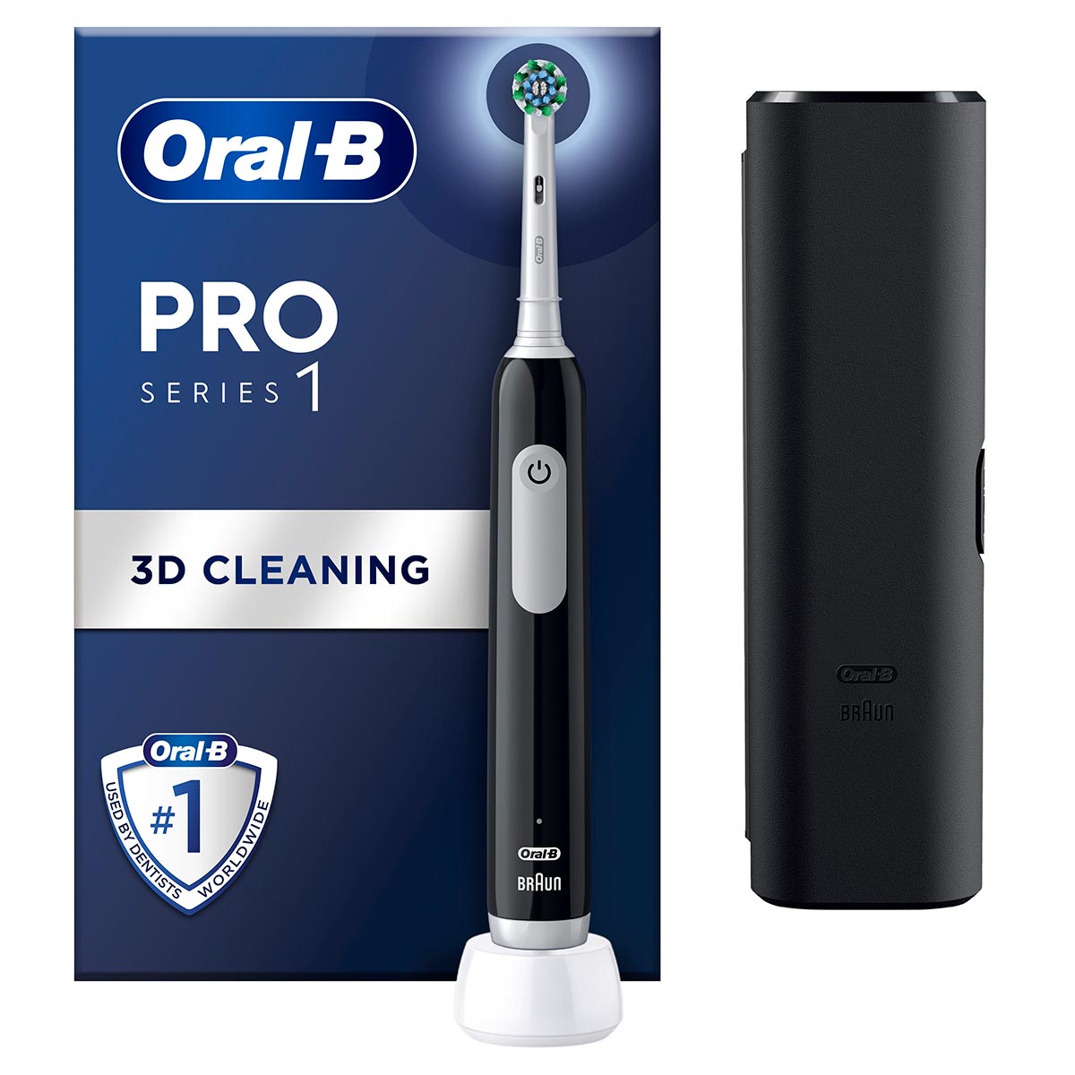 Електрична зубна щітка Braun Oral-B Pro 1 Cross Action Black
