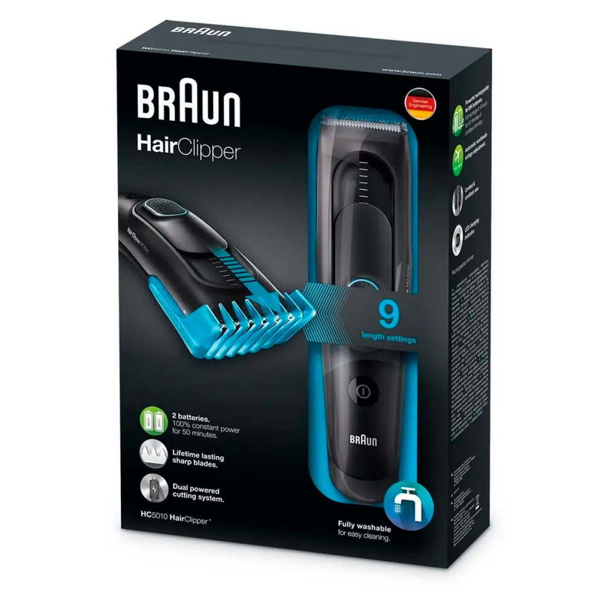 Машинка для стрижки Braun HC 5010