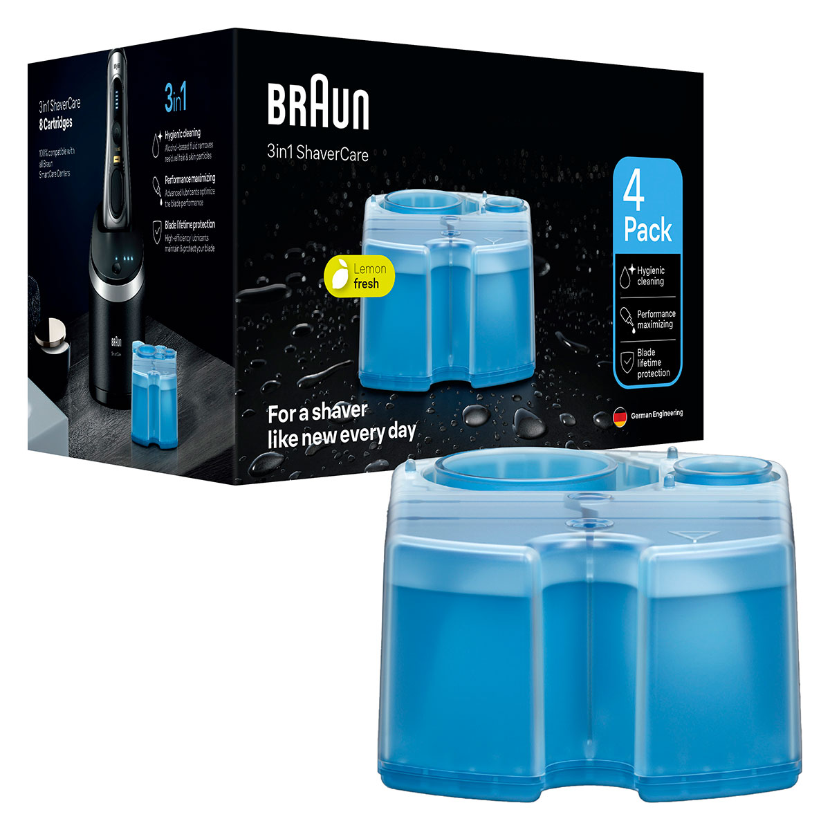 Картридж для бритви Braun Clean Charge-4