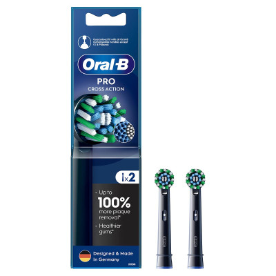 Насадка для зубної щітки Braun Oral-B Cross Action EB50BRX-2