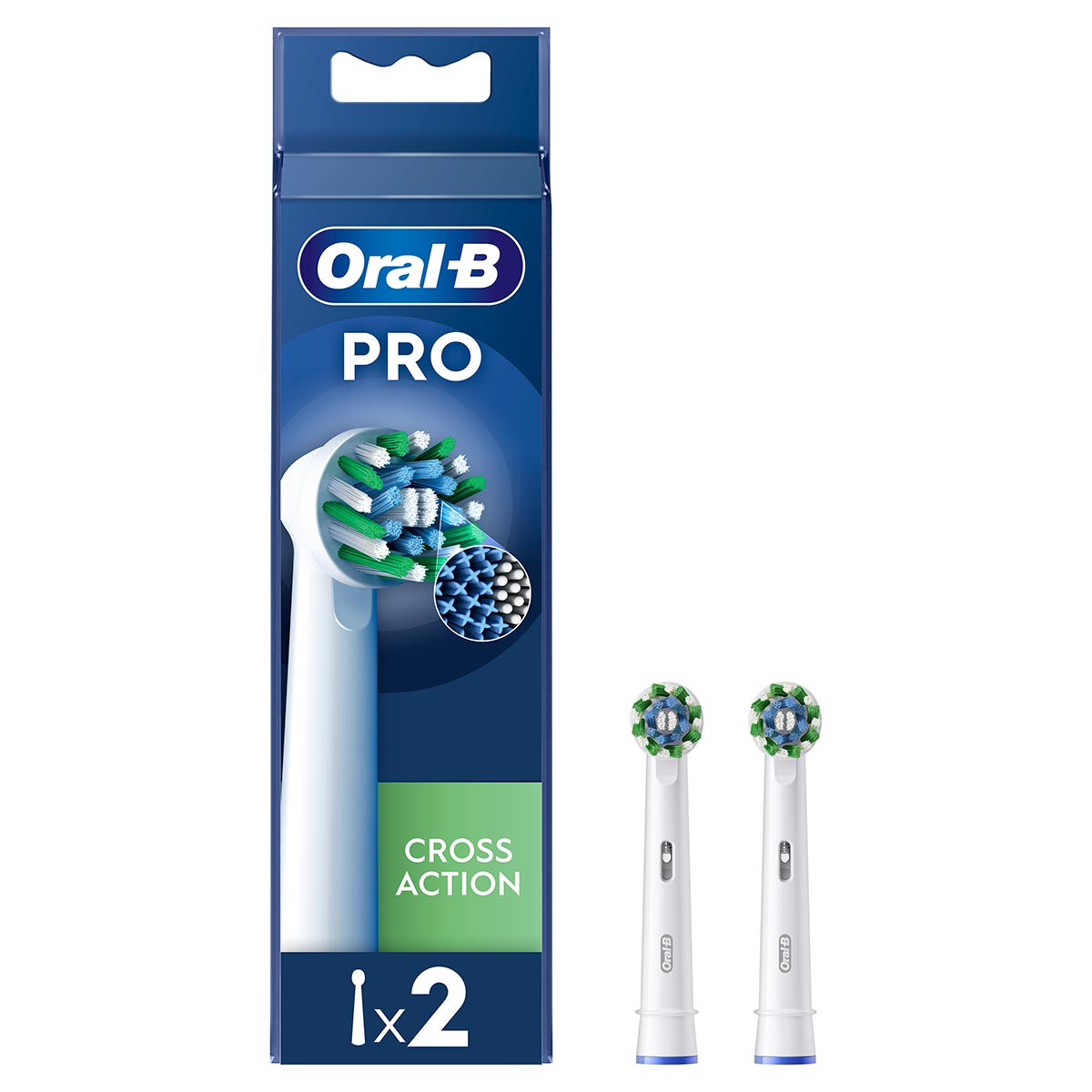 Насадка для зубної щітки Braun Oral-B Cross Action EB50RX-2