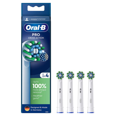 Насадка для зубної щітки Braun Oral-B Cross Action EB50RX-4
