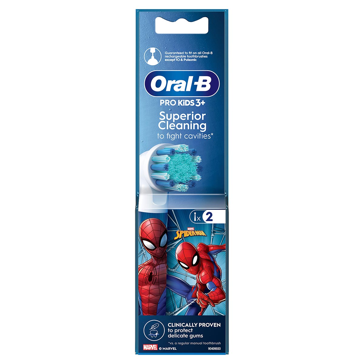 Насадка для зубної щітки Braun Oral-B EB10S Spiderman-2