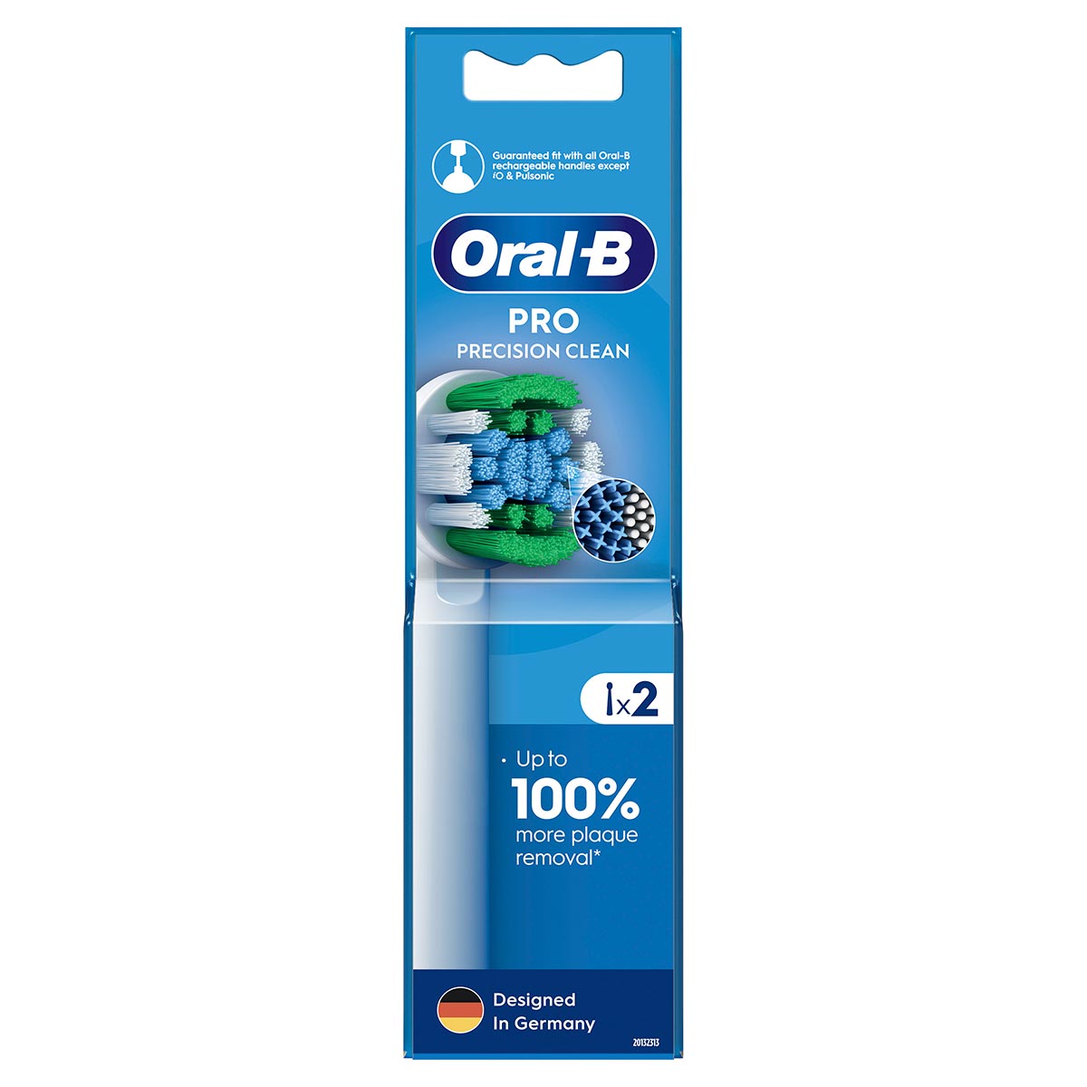 Насадка для зубної щітки Braun Oral-B Precision Clean EB20RX-2