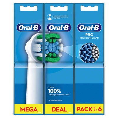Насадка для зубної щітки Braun Oral-B Precision Clean EB20RX-6