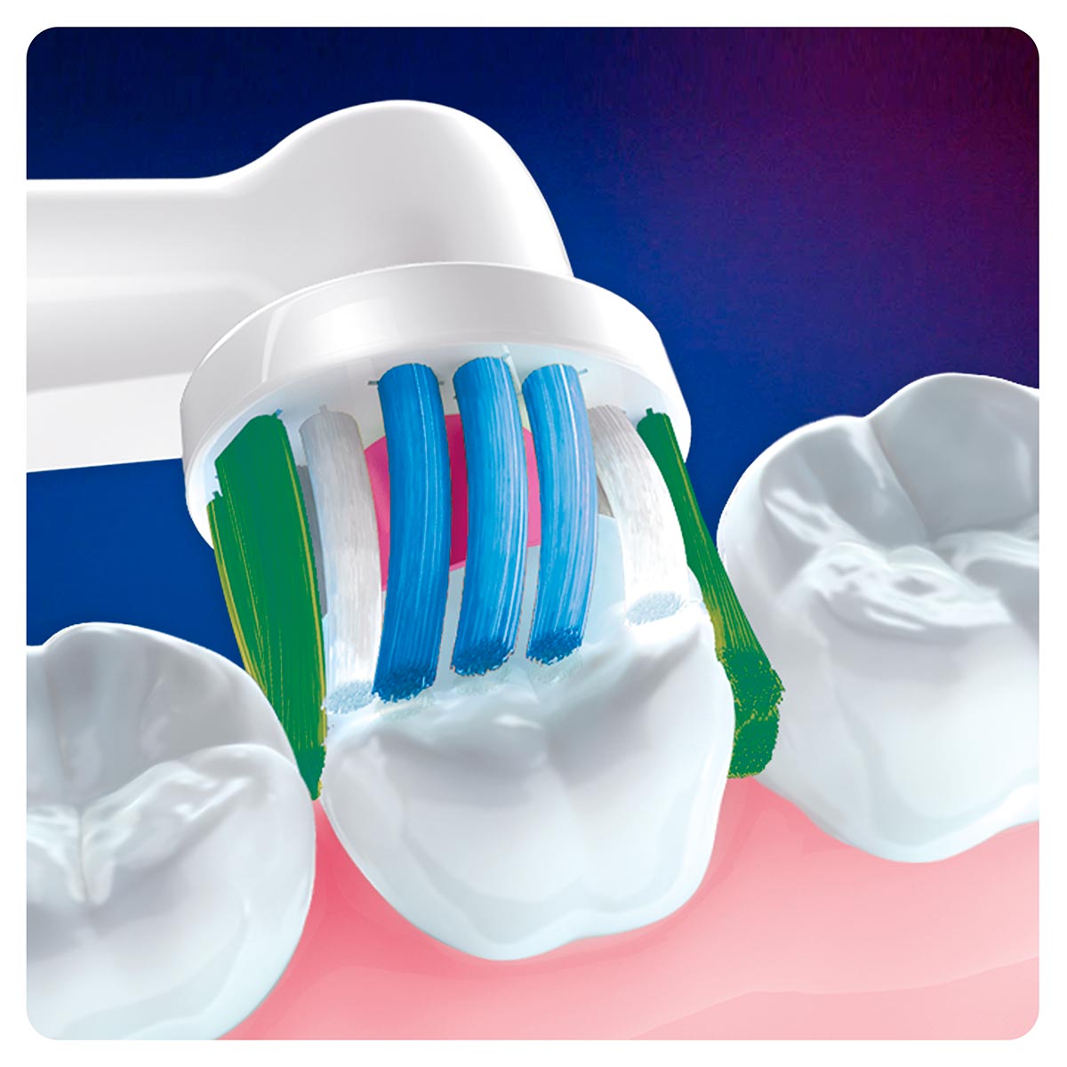 Насадка для зубної щітки Braun Oral-B 3D White EB18RB-2