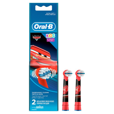 Насадка для зубної щітки Braun Oral-B EB10 Cars-2