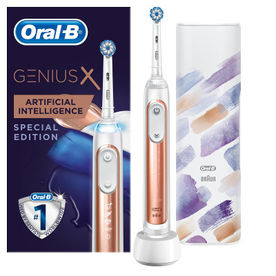 Електрична зубна щітка Braun Oral-B Genius X Special Edition Rose gold