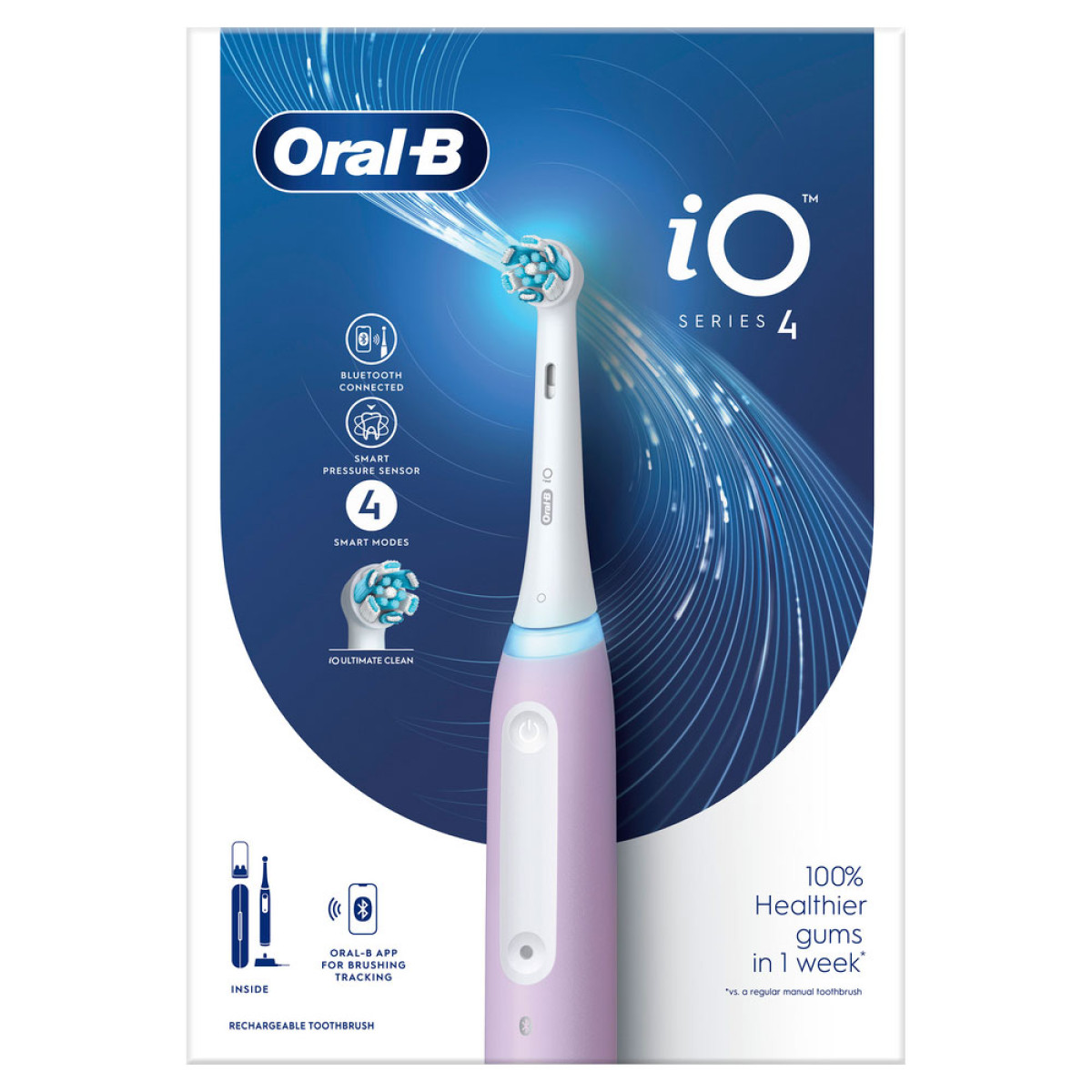 Електрична зубна щітка Braun Oral-B iO 4 Lavander