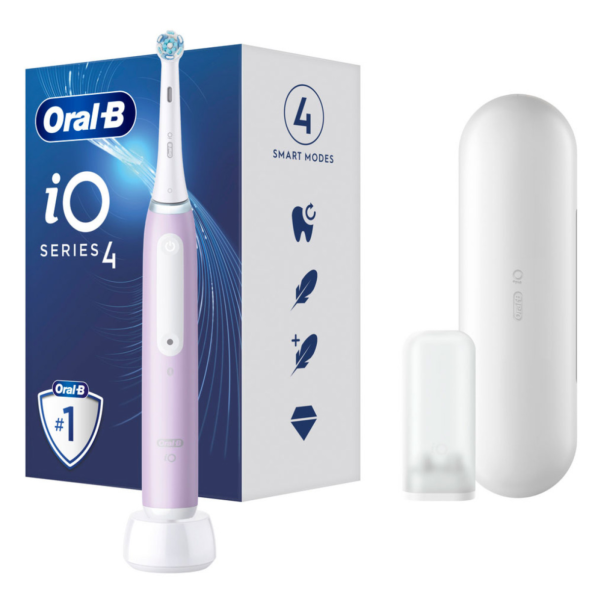 Електрична зубна щітка Braun Oral-B iO 4 Lavander