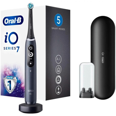 Електрична зубна щітка Braun Oral-B iO 7 Black Onyx