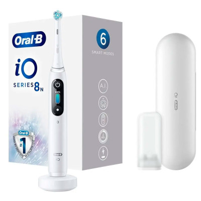 Електрична зубна щітка Braun Oral-B iO 8 White Alabaster