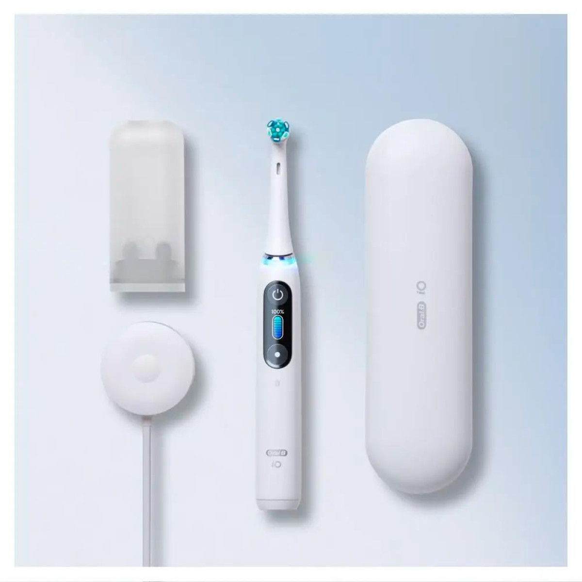 Електрична зубна щітка Braun Oral-B iO 8 White Alabaster