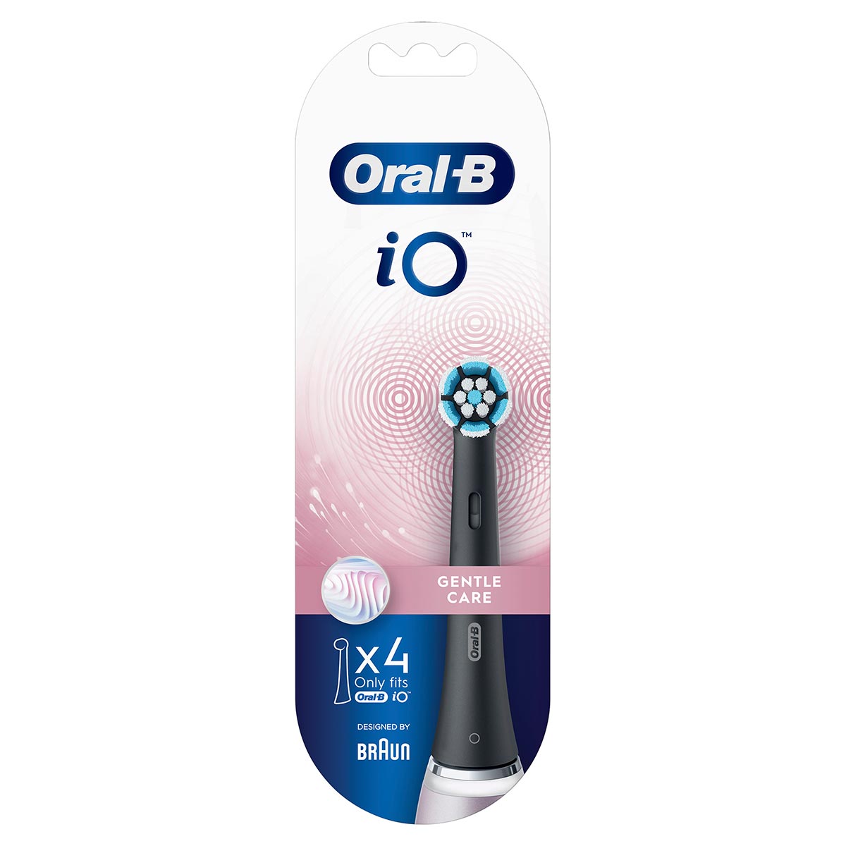 Насадка для зубної щітки Braun Oral-B iO Gentle Care black-4