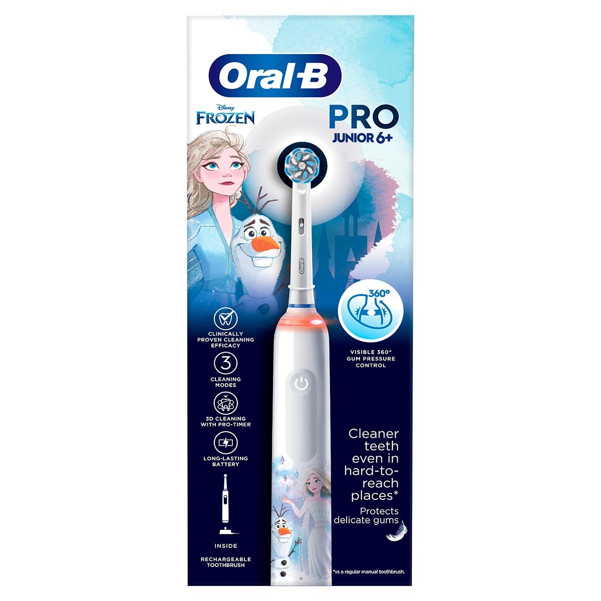 Дитяча зубна щітка Braun Oral-B Junior Frozen
