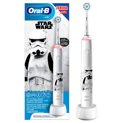 Дитяча зубна щітка Braun Oral-B Junior Star Wars D505