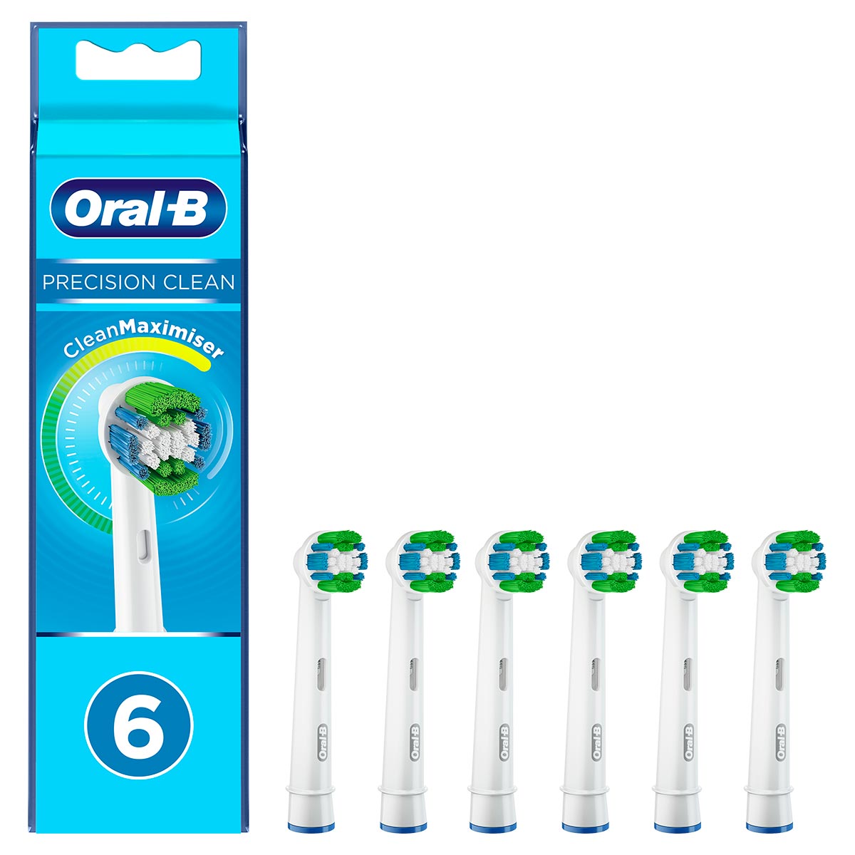 Насадка для зубної щітки Braun Oral-B Precision Clean EB20RB-6