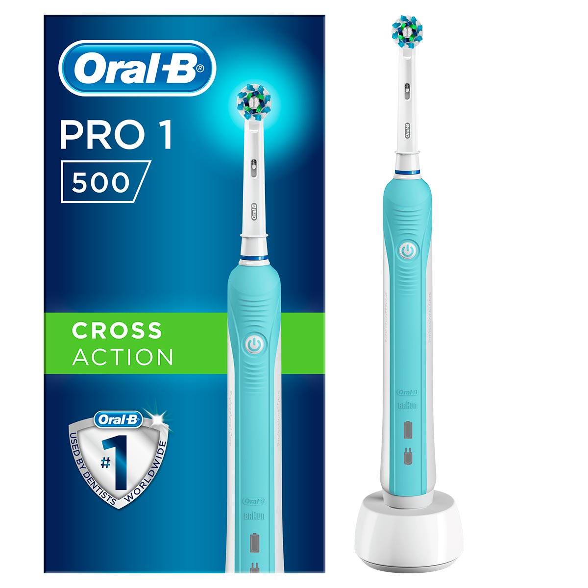 Електрична зубна щітка Braun Oral-B Pro 500 Cross Action