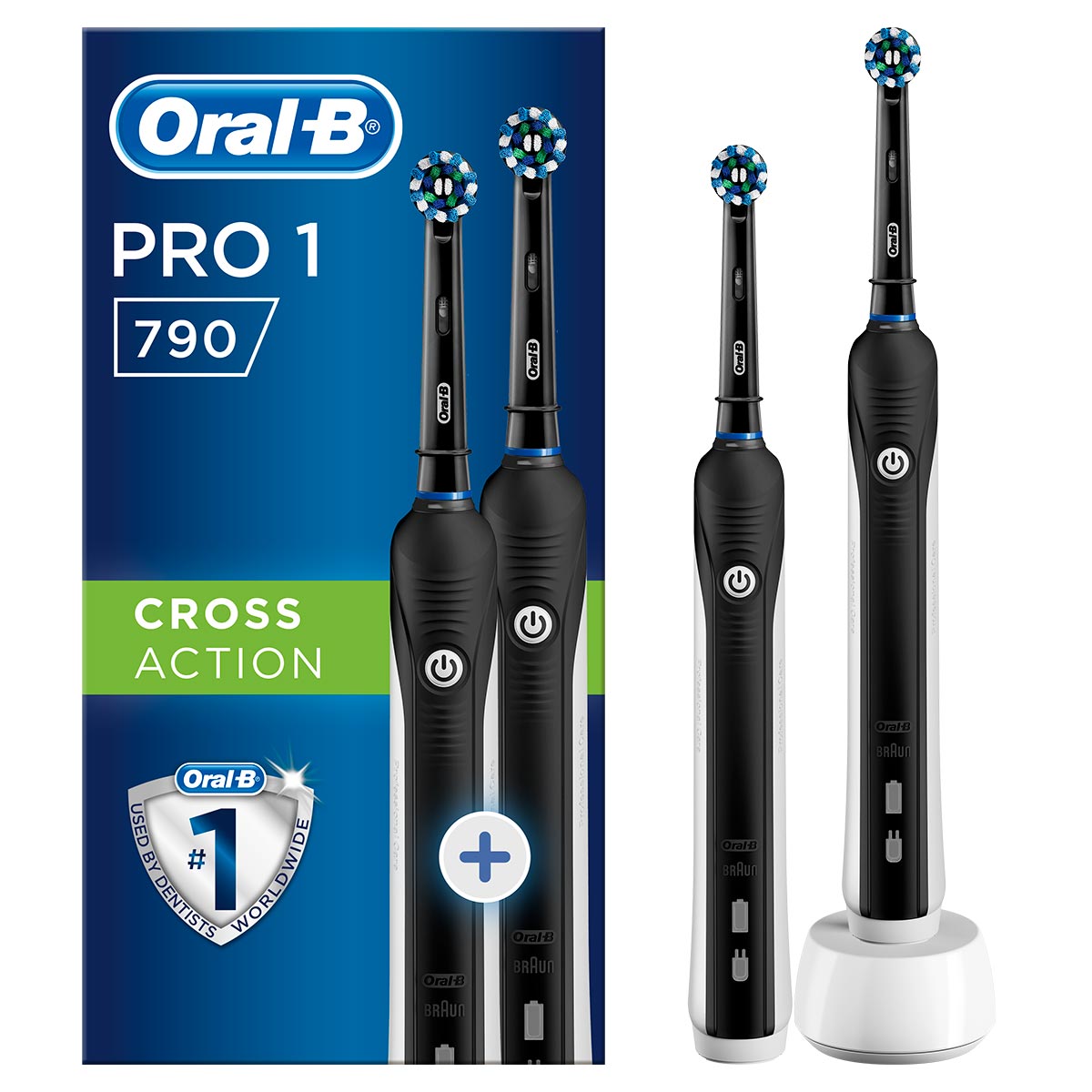 Електрична зубна щітка Braun Oral-B Pro 790 Cross Action Black edition