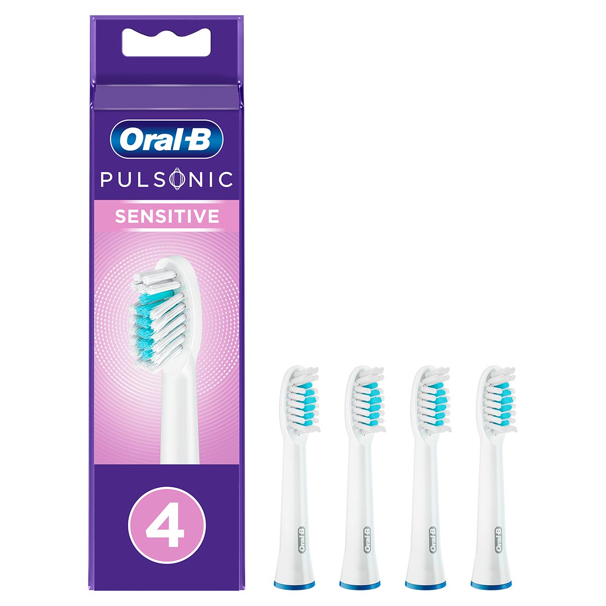 Насадка для зубної щітки Braun Oral-B Pulsonic Sensitive SR32S-4