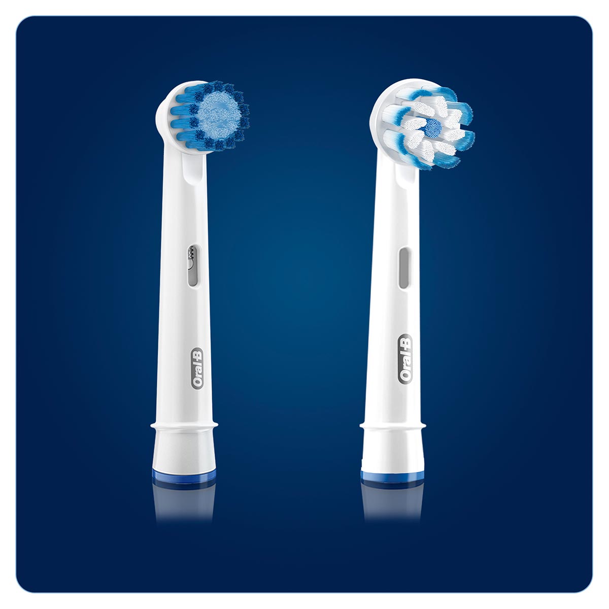 Насадка для зубної щітки Braun Oral-B Sensitive Clean EB17+EB60-2