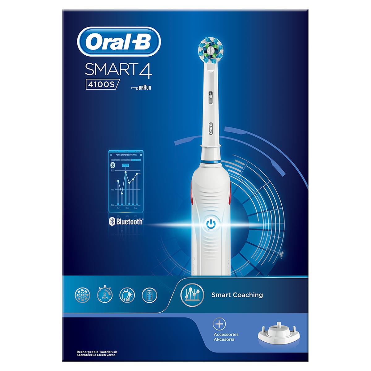 Електрична зубна щітка Braun Oral-B Smart4 4100s D601