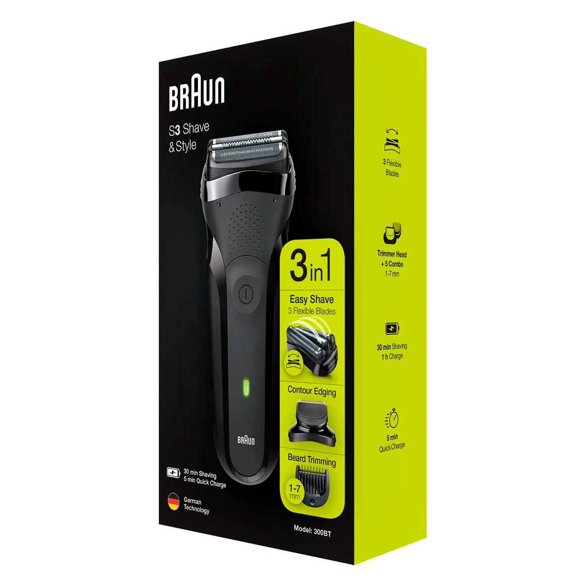 Електробритва Braun Series 3 300BT black