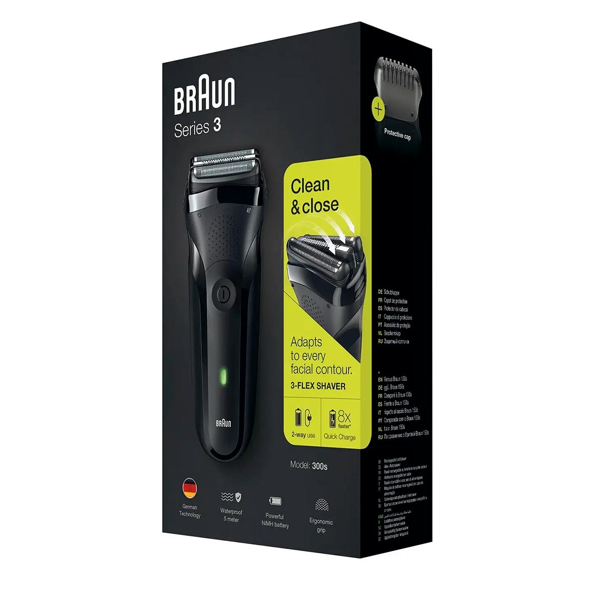 Електробритва Braun Series 3 300s black