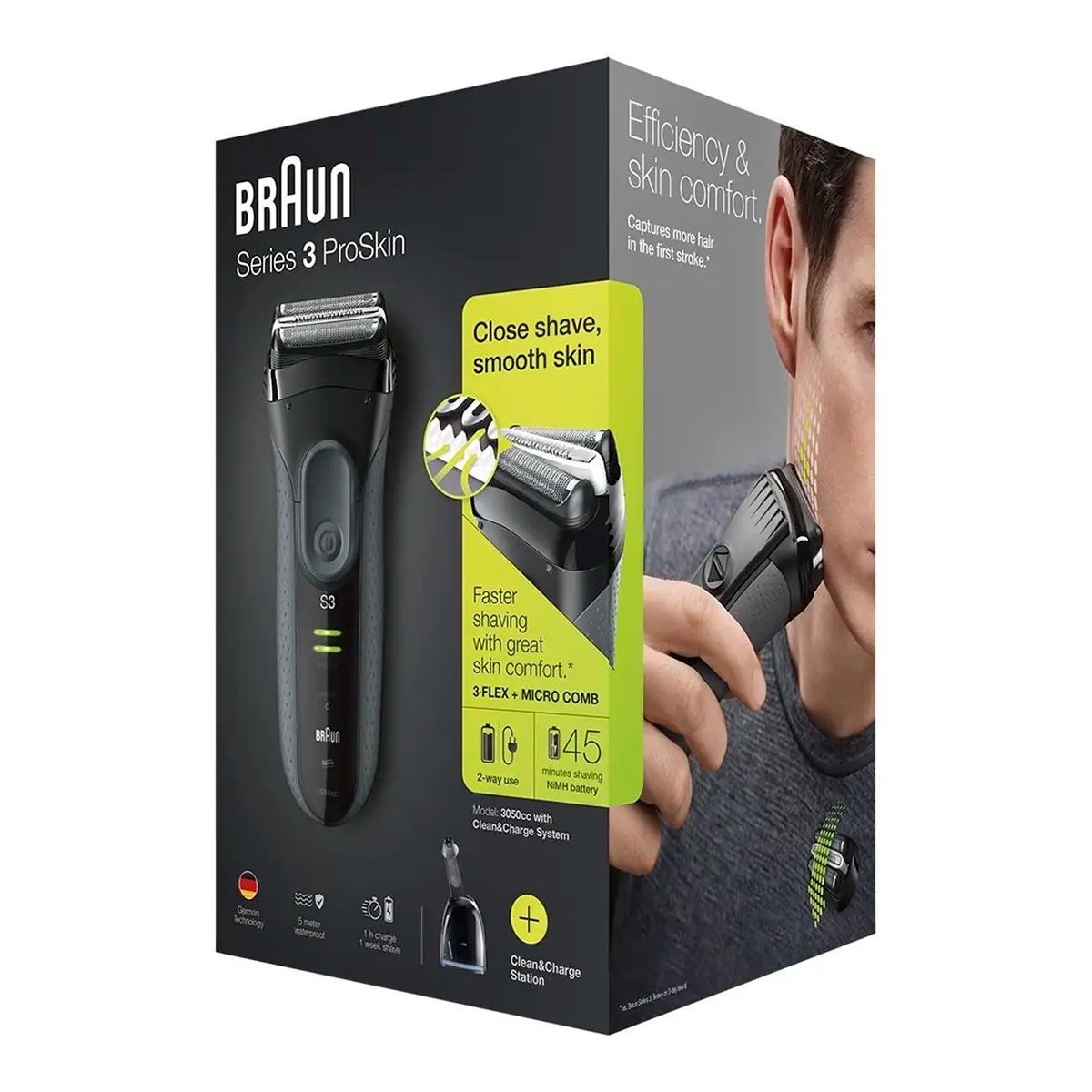 Електробритва Braun Series 3 3050cc black