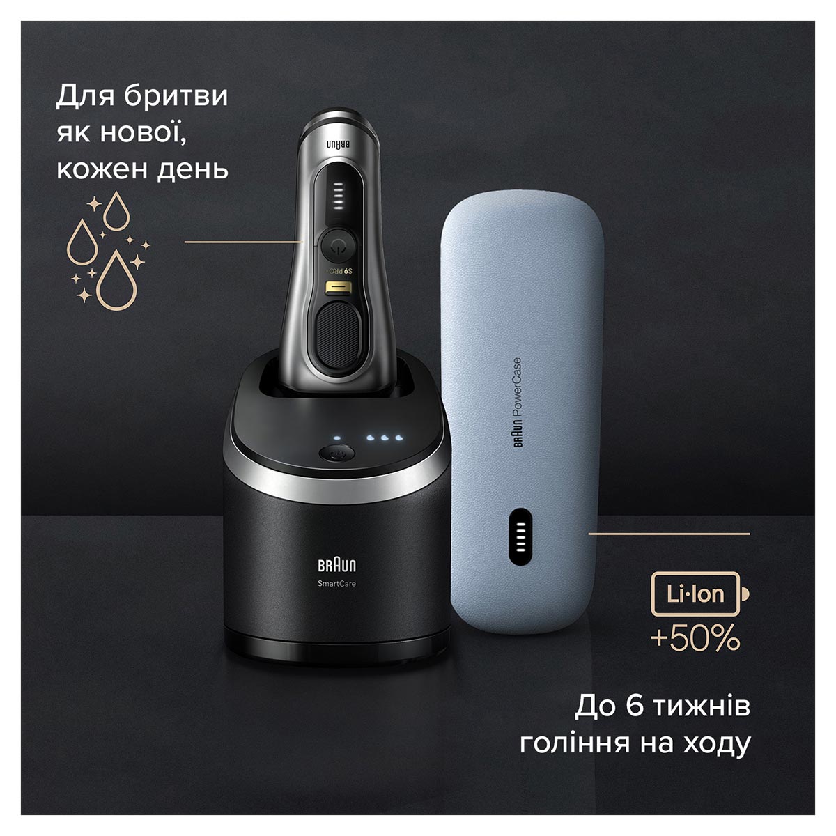 Електробритва Braun Series 9 Pro+ 9577cc
