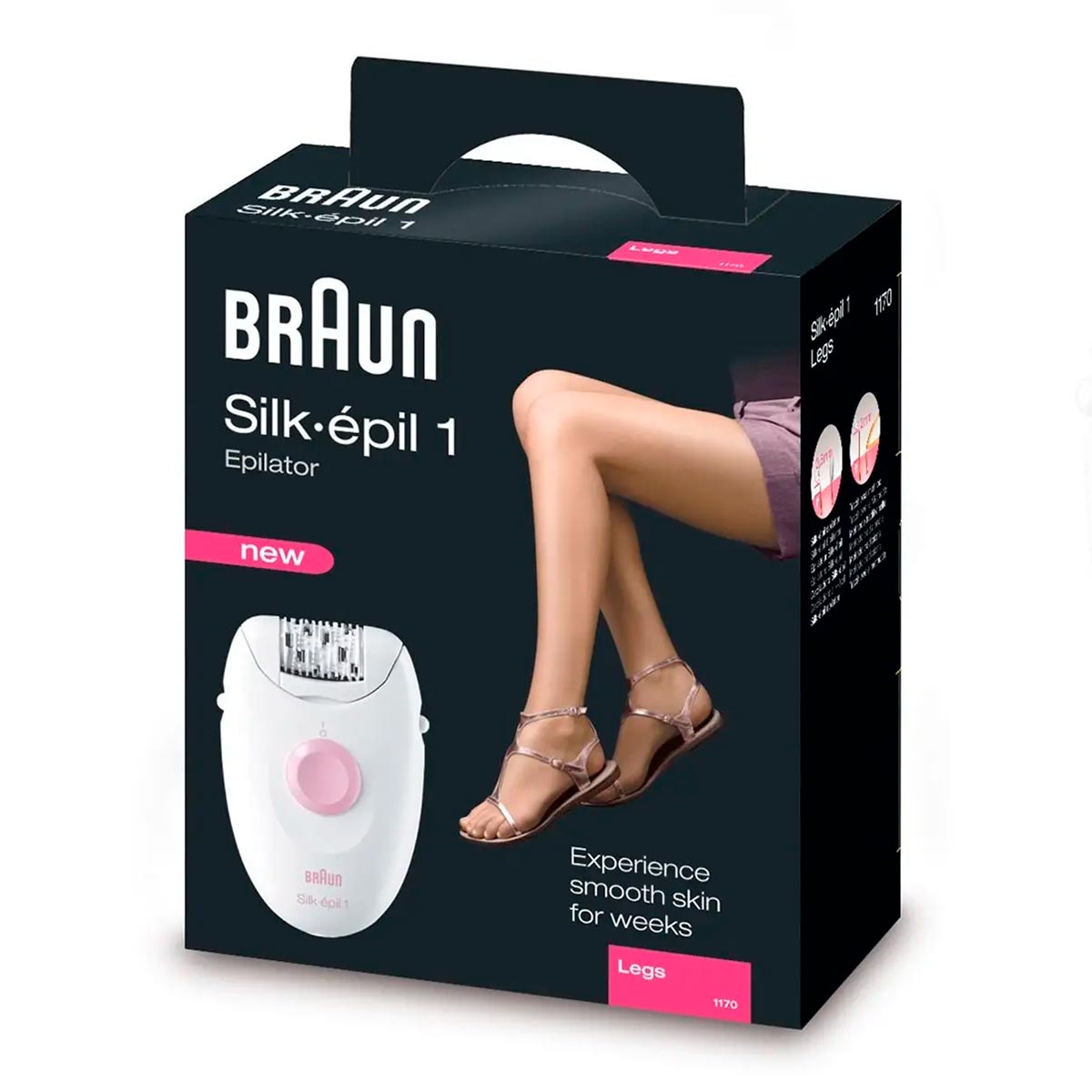 Епілятор Braun Silk-epil 1 SE 1170