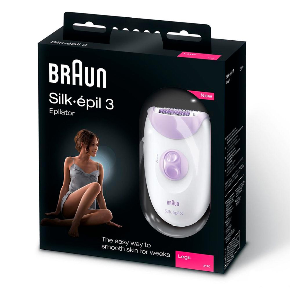 Епілятор Braun Silk-epil 3 SE 3170