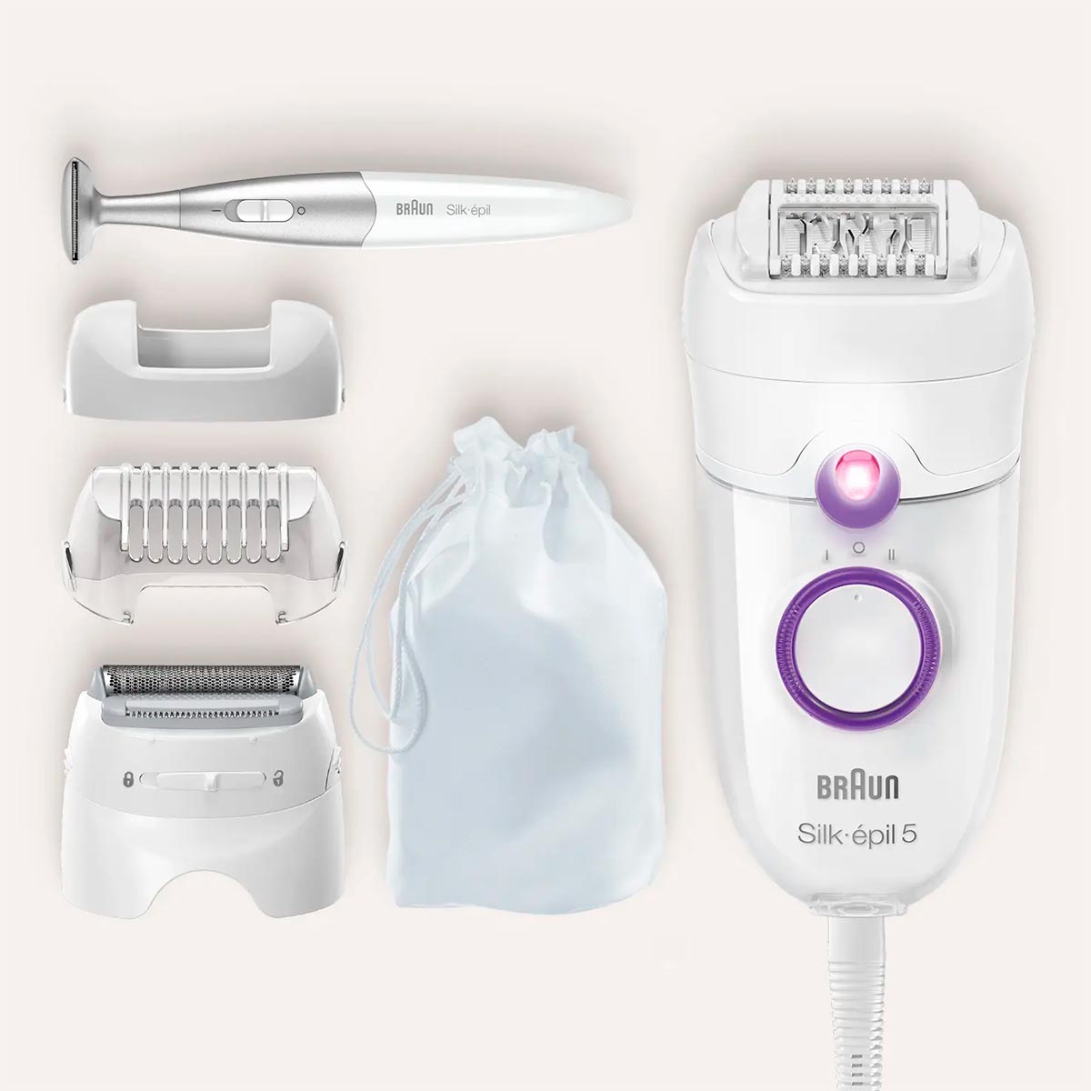 Епілятор Braun Silk-epil 5 SE 5-825P