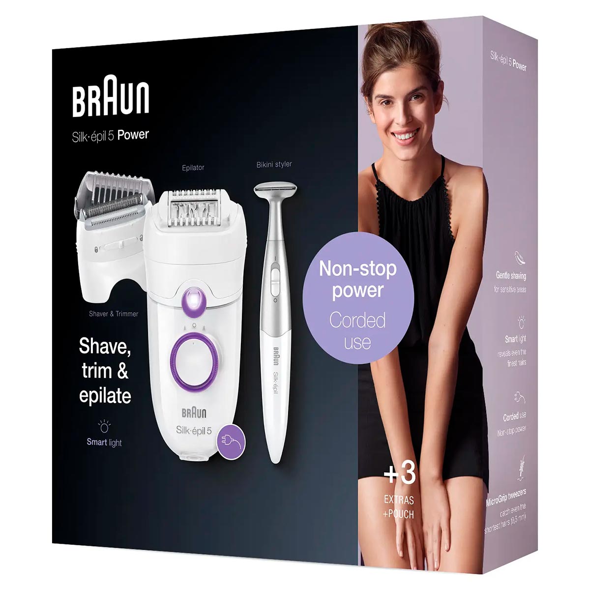 Епілятор Braun Silk-epil 5 SE 5-825P