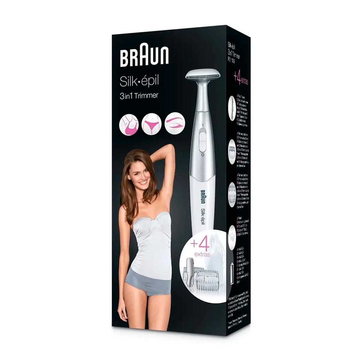 Тример для зони бікіні Braun Silk-epil FG 1100 White
