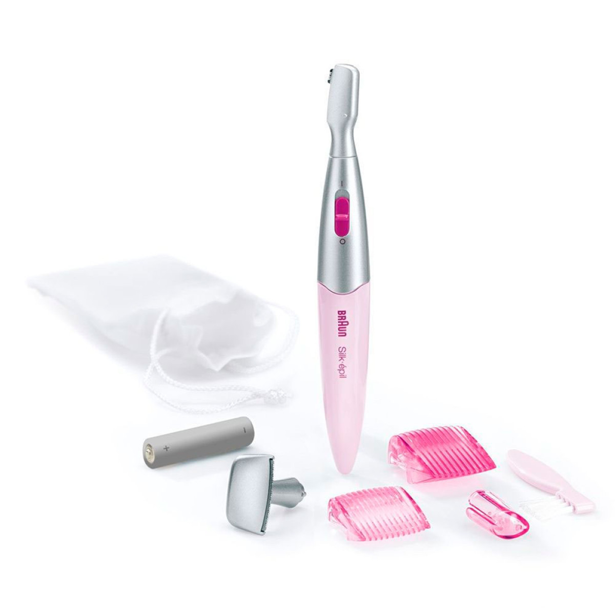 Тример для зони бікіні Braun Silk-epil FG 1103 Pink
